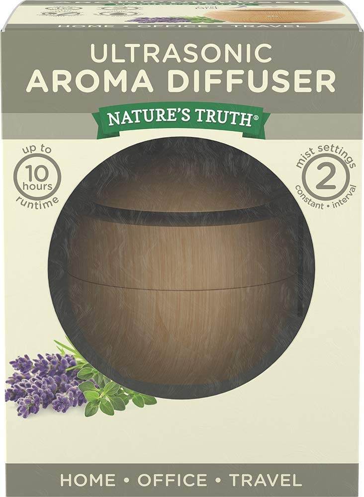 Nature's Truth Aromatherapy Wood-Look Diffuser, 1 ea - OTC Shoppe Express
