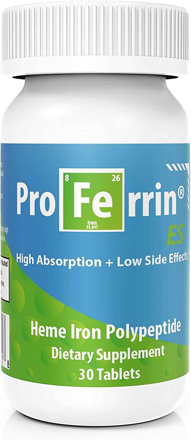 Proferrin ES Heme Iron Polypeptide, Tablets, 30 ea - OTC Shoppe Express
