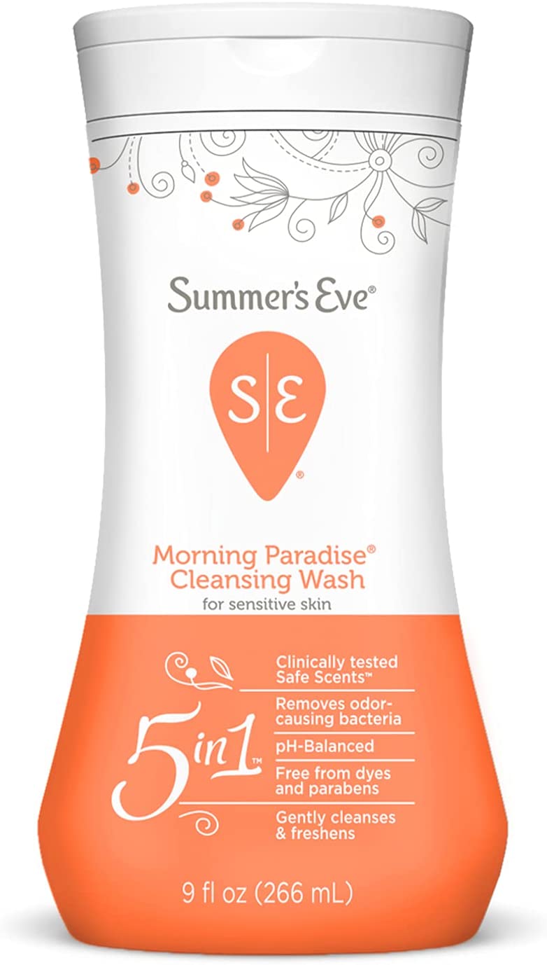 Summer's Eve Cleansing Wash, Sensitive Skin, Morning Paradise, 9 oz