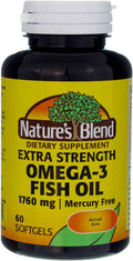 Nature's Blend Omega-3, 1760 mg, Softgels, 60 ea