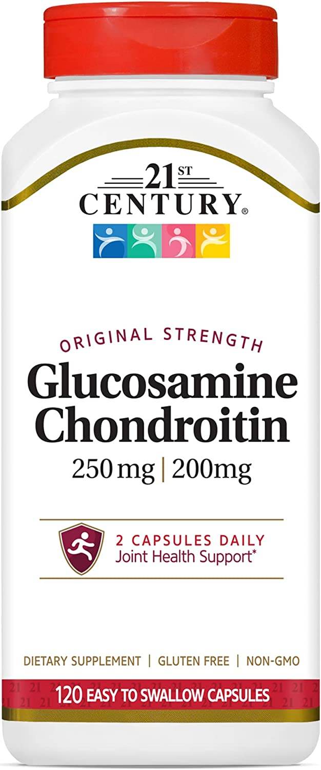 21st Century Glucosamine & Chondroitin, Capsules, 120 ea - OTC Shoppe Express