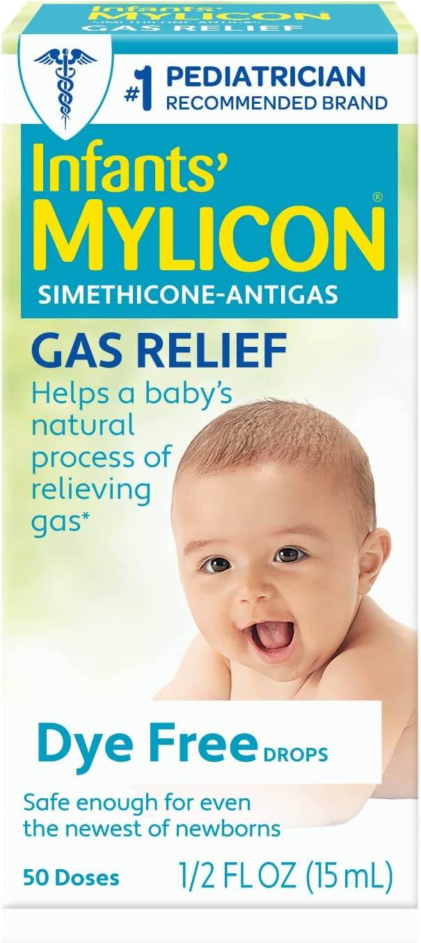 Mylicon Infants Gas Relief Drops, Dye Free, 0.5 oz - OTC Shoppe Express