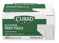 Curad Alcohol Swabs Pads, 200 ea