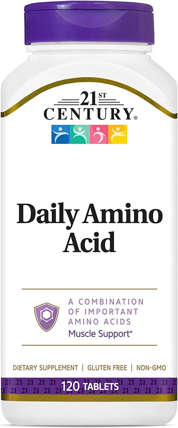 21st Century Daily Amino Acid, Maximum Strength, Tablets, 120 ea - OTC Shoppe Express