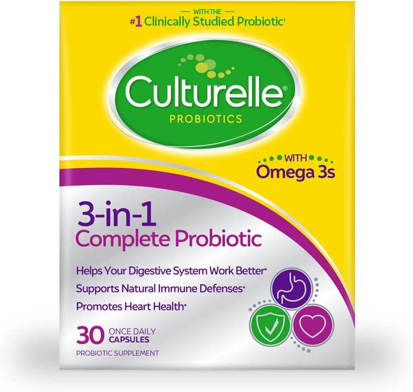 Culturelle Pro-Well 3-in-1 Complete, Capsules, 30 ea - OTC Shoppe Express