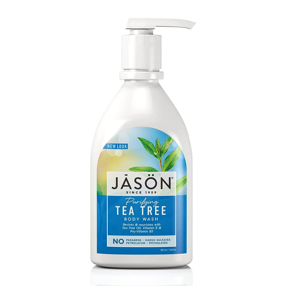Jason Natural Body Wash, Purifying Tea Tree, 30 oz - OTC Shoppe Express