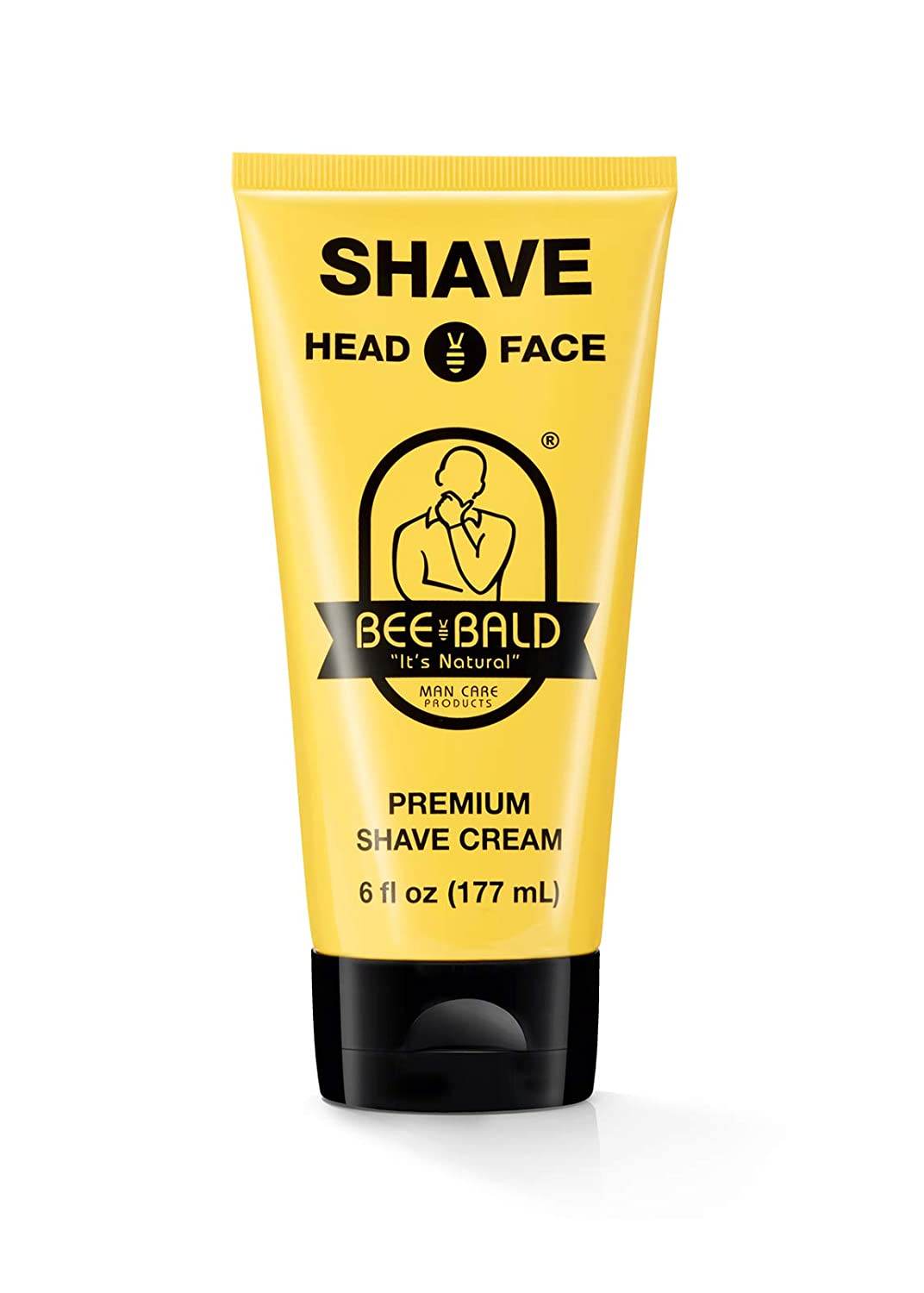 Bee Bald Shave For Head & Face, 6 oz - OTC Shoppe Express