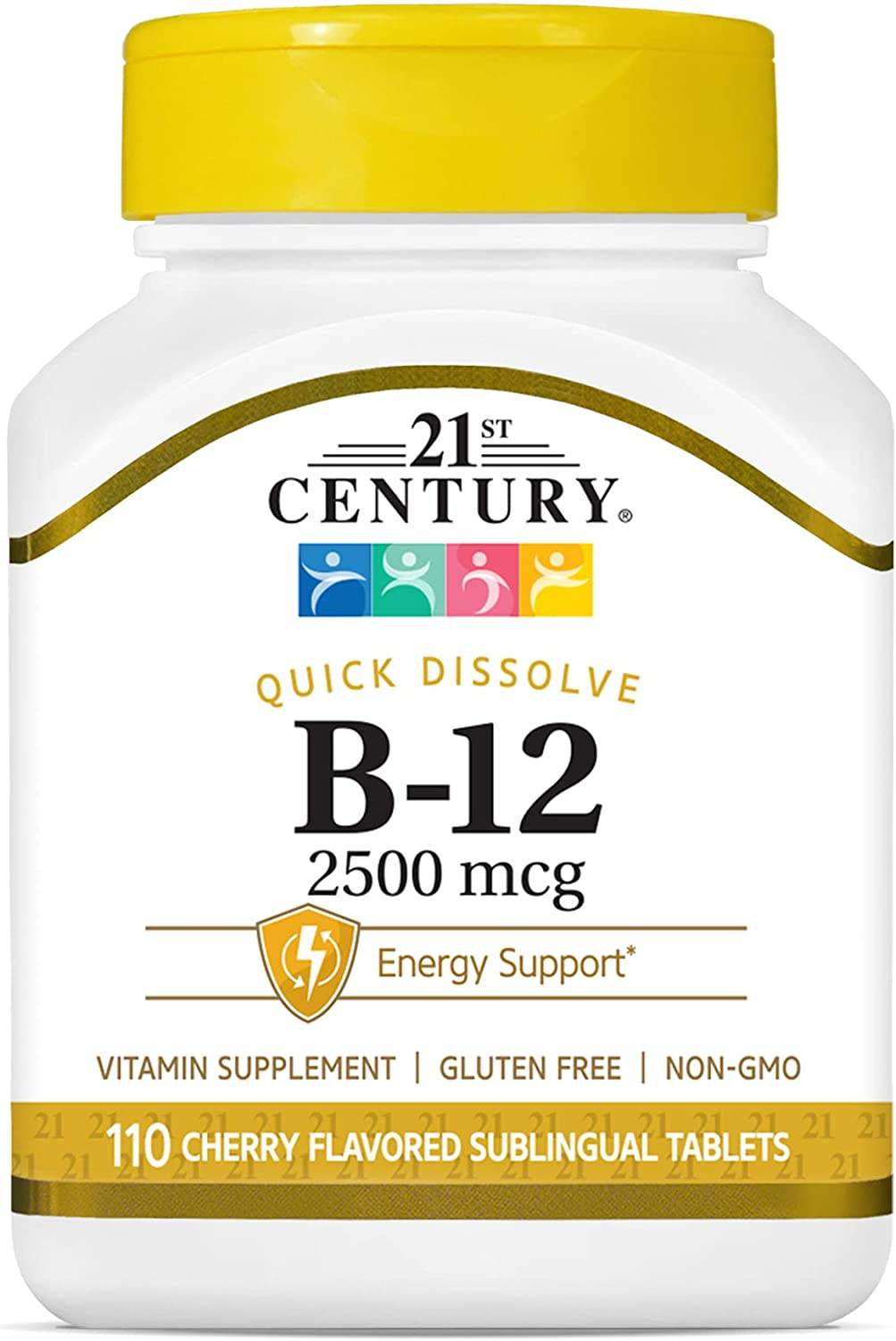 21st Century B-12, 500 mcg, Tablets, 110 ea - OTC Shoppe Express
