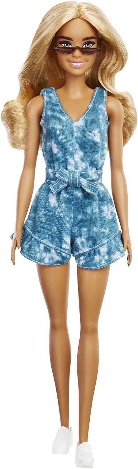 Barbie Fashionista Doll, Blonde Hair with Sunglasses, 1 ea