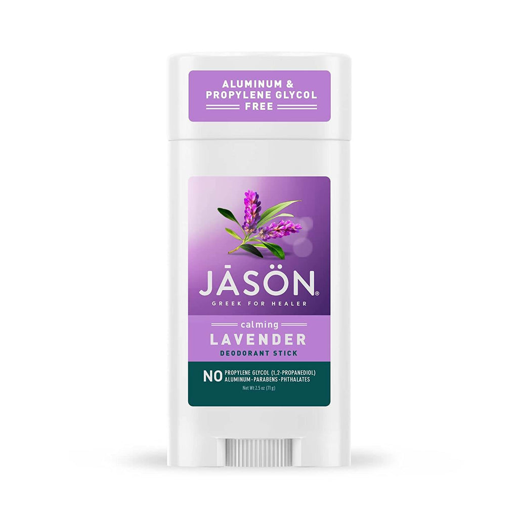 Jason Natural Deodorant Stick, Calming Lavender, 2.5 oz - OTC Shoppe Express