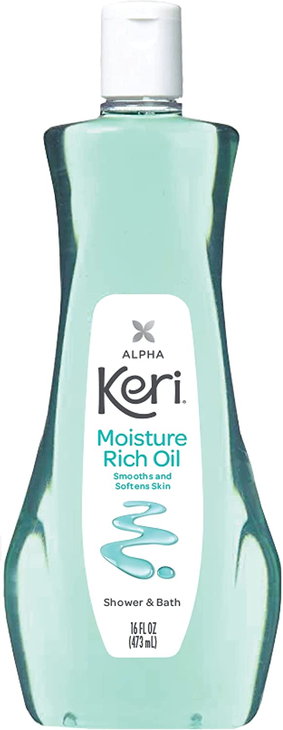 Alpha Keri Shower and Bath Moisture Rich Oil, 16 oz
