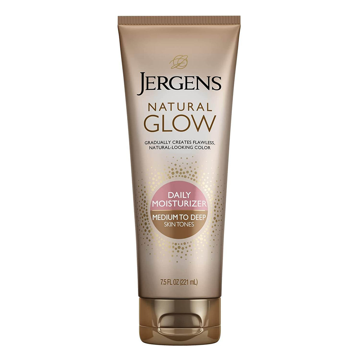 Jergens Natural Glow Daily Moisturizer, Medium to Tan, 7.5 oz - OTC Shoppe Express