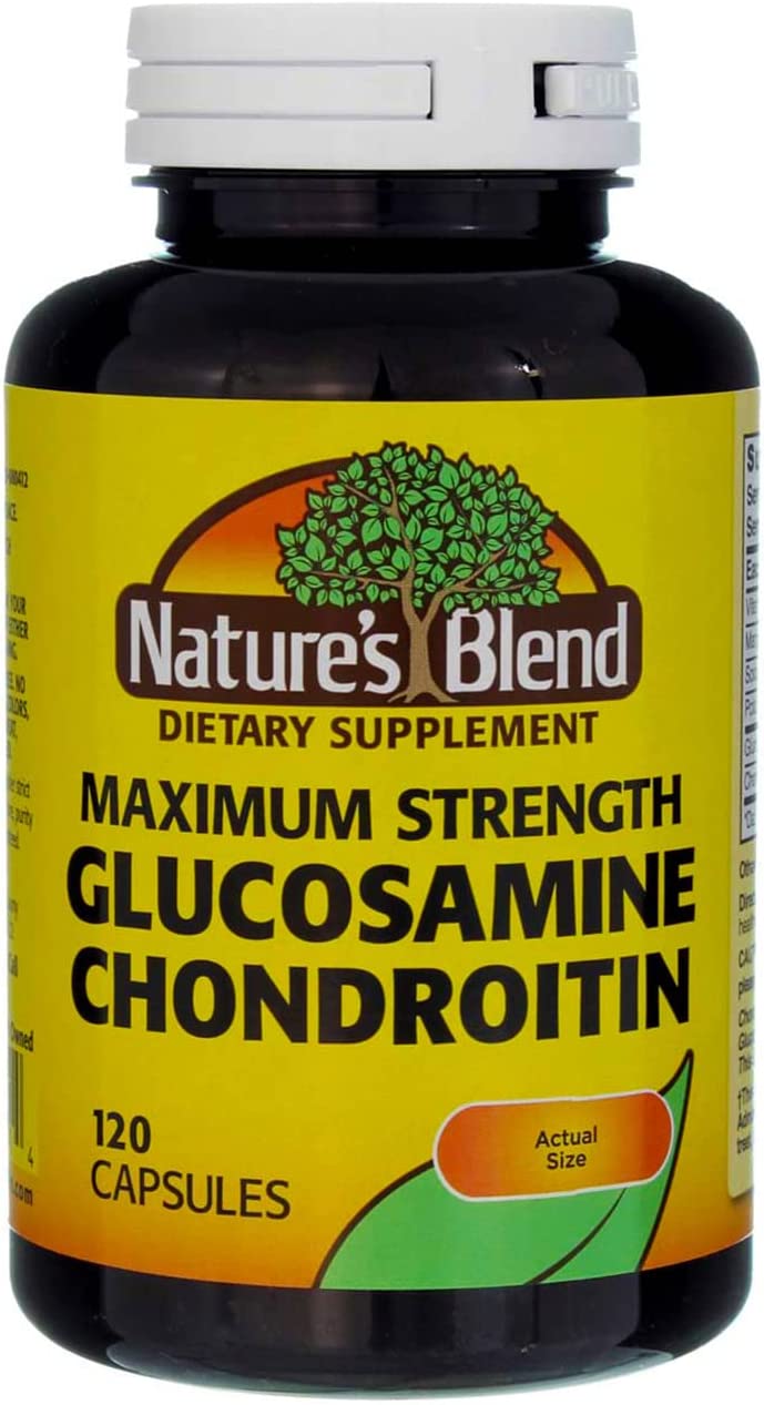 Nature's Blend Glucosamine Chondroitin, Max Strength, Capsules, 120 ea
