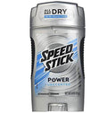 Speed Stick Power Antiperspirant & Deodorant Solid, Unscented, 3 oz - OTC Shoppe Express