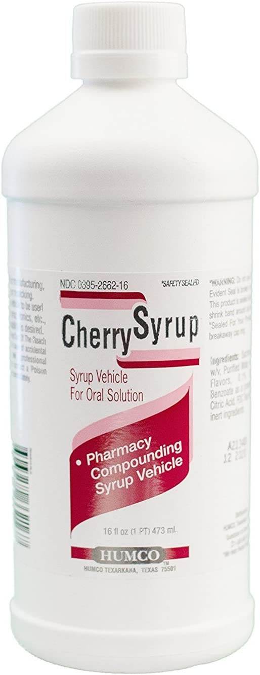 Humco Cherry Syrup, 16 oz - OTC Shoppe Express