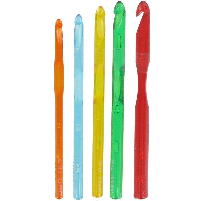 Yarnology Acrylic Crochet Hooks K, P - OTC Shoppe Express