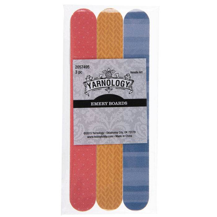 Yarnology Busy Bee Yarn & Floral Emery Boards - OTC Shoppe Express