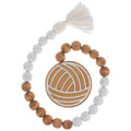 Yarn Ball Wood Beaded Garland - OTC Shoppe Express