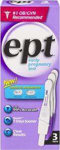 e.p.t. Early Pregnancy Test, 3 ea
