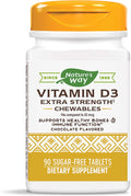 Enzymatic Therapy Vitamin D3, 2000 IU, Sugar-Free, Tablets, 90 ea