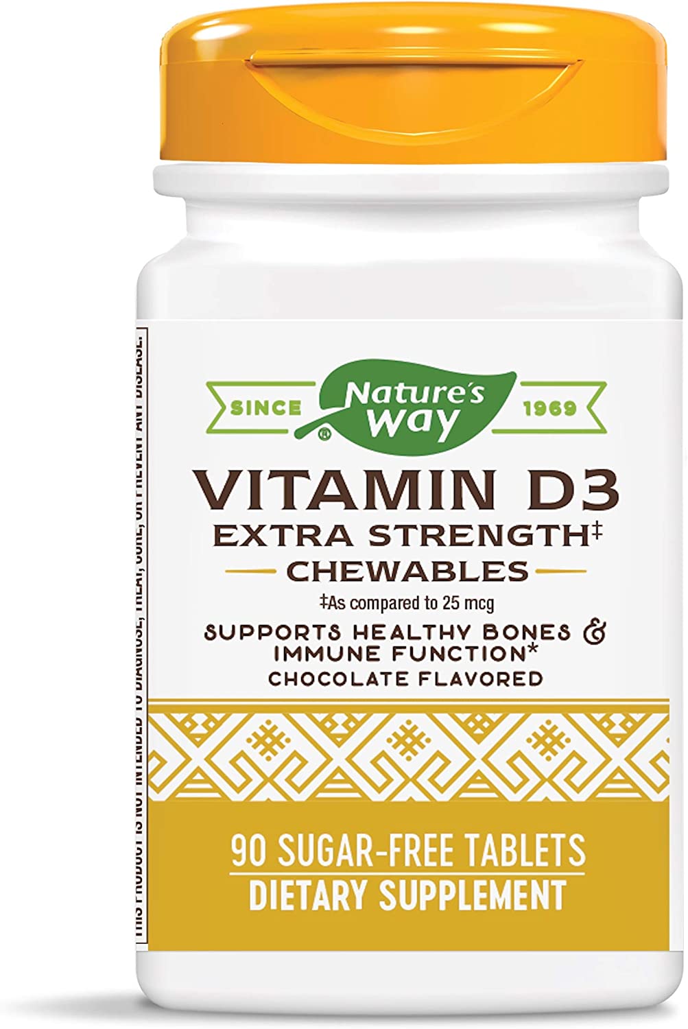 Enzymatic Therapy Vitamin D3, 2000 IU, Sugar-Free, Tablets, 90 ea