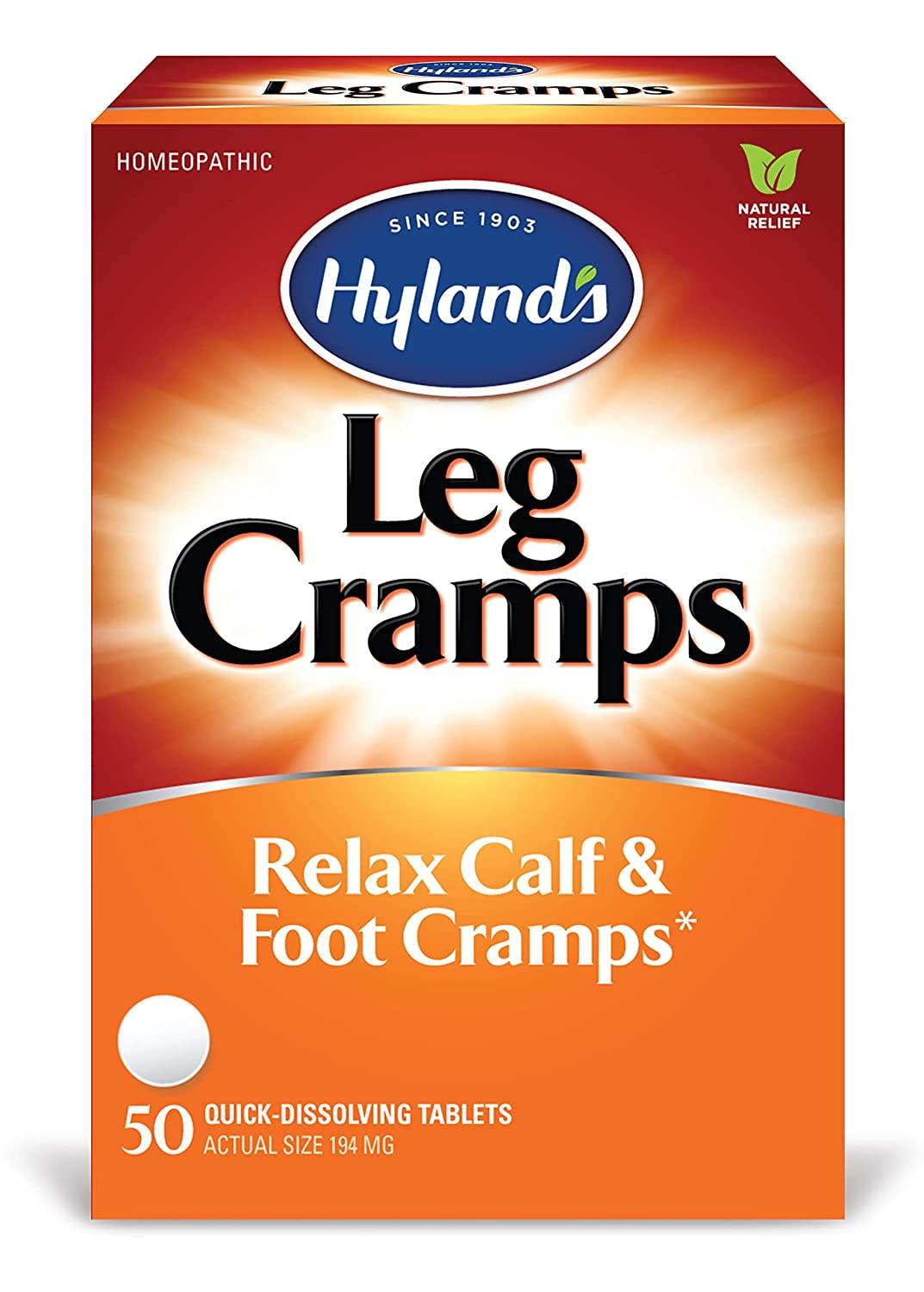 Hyland's Leg Cramps, Quick Dissolving, Tablets, 50 ea - OTC Shoppe Express