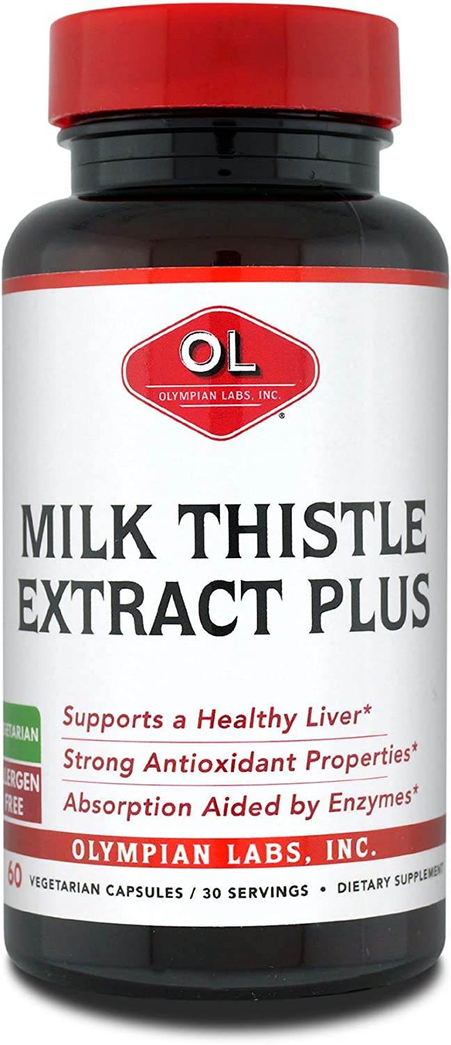Olympian Lab Milk Thistle Extract Plus, Vegetarian Capsules, 60 ea - OTC Shoppe Express