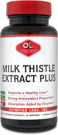 Olympian Lab Milk Thistle Extract Plus, Vegetarian Capsules, 60 ea - OTC Shoppe Express