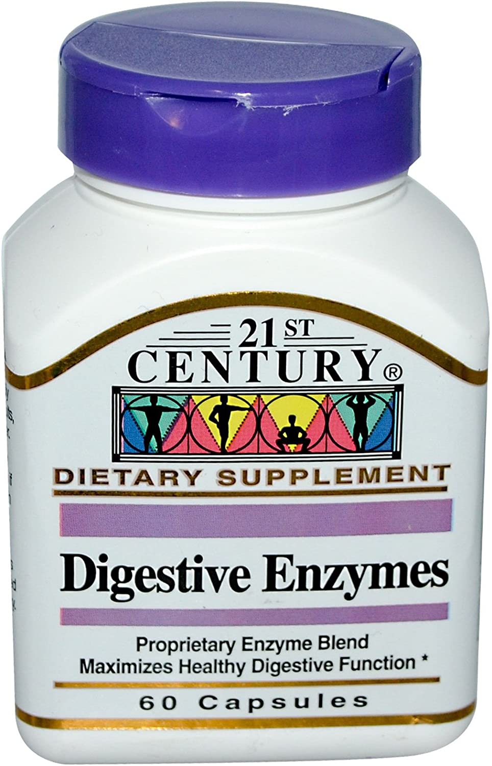 21st Century Digestive Enzymes, Capsules, 60 ea