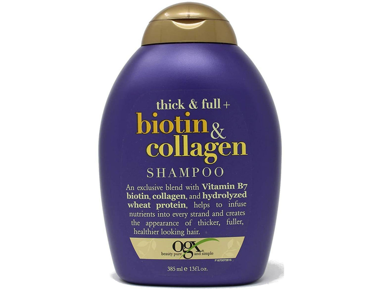 OGX Thick & Full Biotin & Collagen Shampoo, 13 oz - OTC Shoppe Express