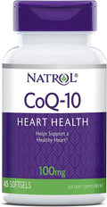 Natrol CoQ-10, 100 mg, Softgels, 45 ea - OTC Shoppe Express