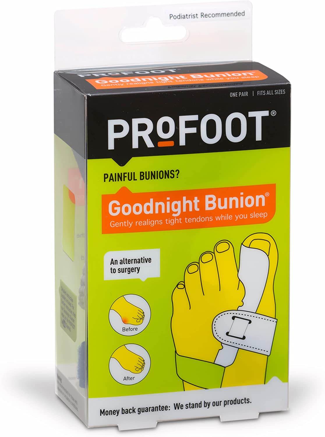 ProFoot Goodnight Bunion Bunion Regulator, 1 pair - OTC Shoppe Express