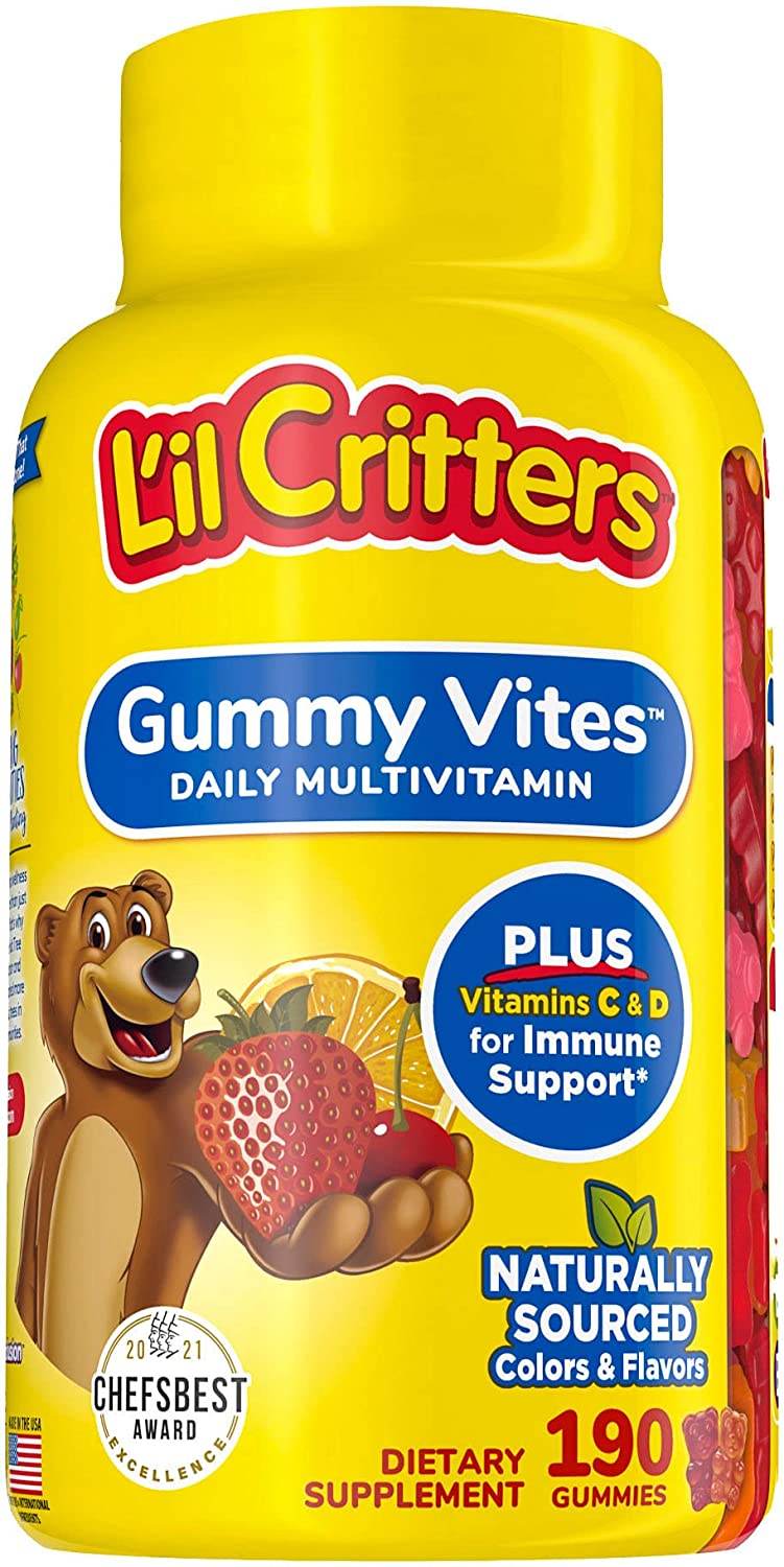 L'il Critters Gummy Vites Multivitamin & Mineral Supplement, 190 ea - OTC Shoppe Express
