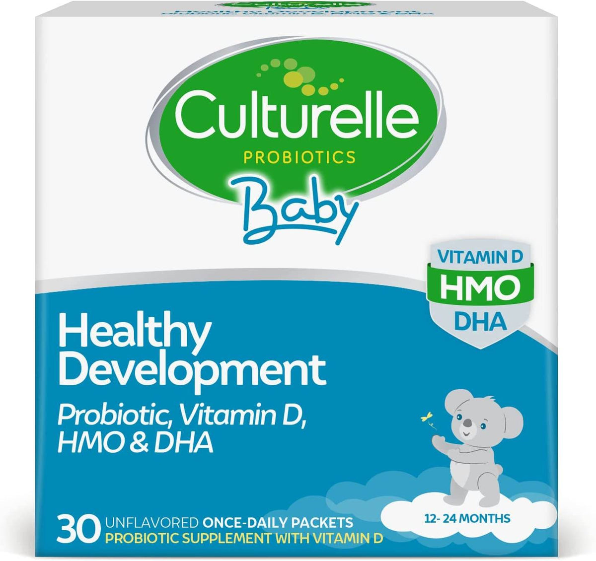 Culturelle Probiotics Grow & Thrive Probiotic & Vitamin D Packets, 30 ea - OTC Shoppe Express