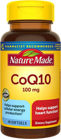 Nature Made CoQ10, 100 mg, Softgels, 40 ea - OTC Shoppe Express