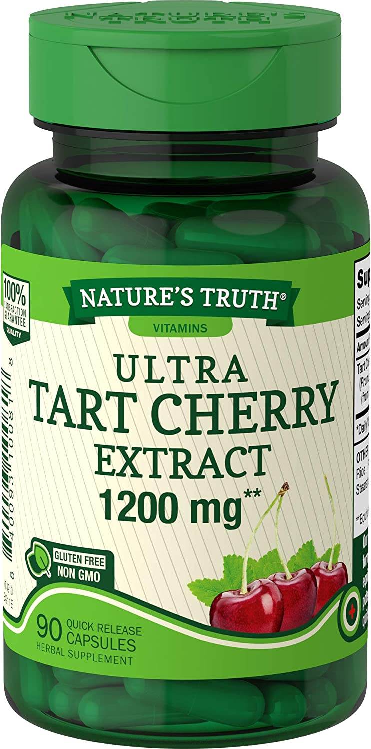 Nature's Truth Ultra Tart Cherry, 1200 mg, Quick Release Capsules, 90 ea - OTC Shoppe Express