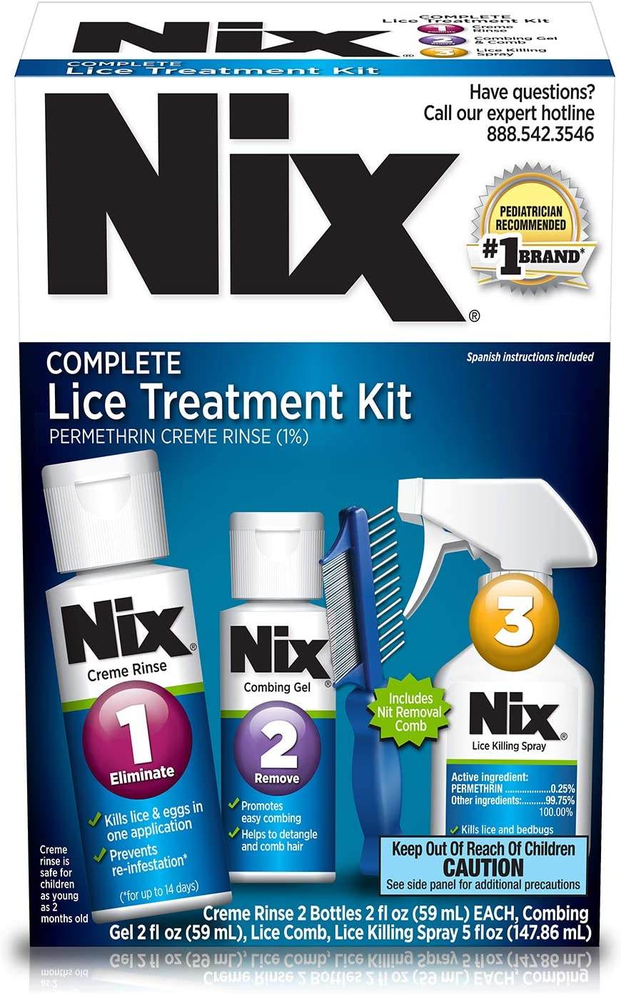 Nix Complete Lice Treatment Kit, 1 kit - OTC Shoppe Express