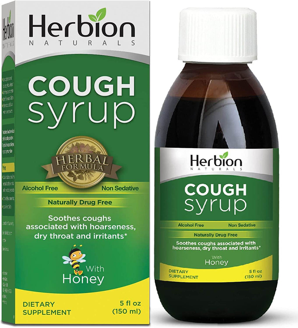 Herbion Naturals Throat Syrup, 5 oz - OTC Shoppe Express