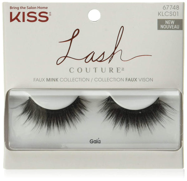 KISS Lash Couture False Eyelashes, Gala, 1 ea