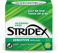 Stridex Acne Control, Sensitive, with Aloe, Soft Touch Pads, 55 ea - OTC Shoppe Express