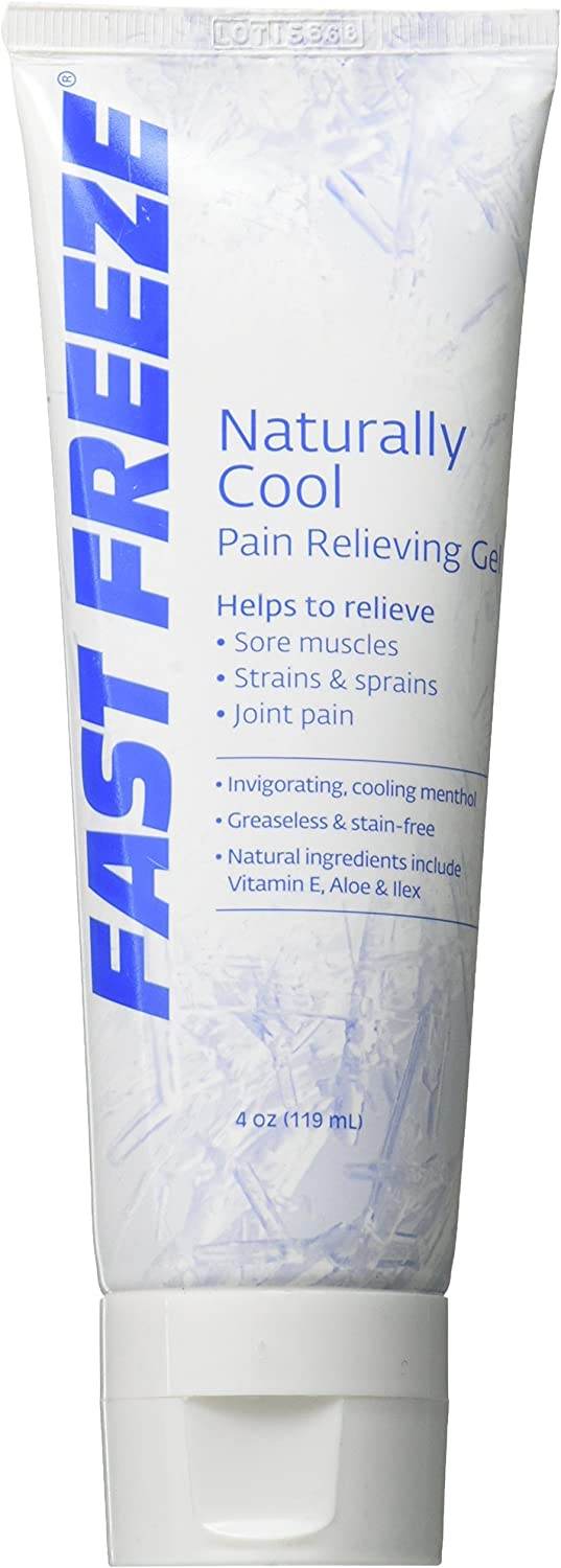 Fast Freeze Pain Relief Gel, 4 oz - OTC Shoppe Express