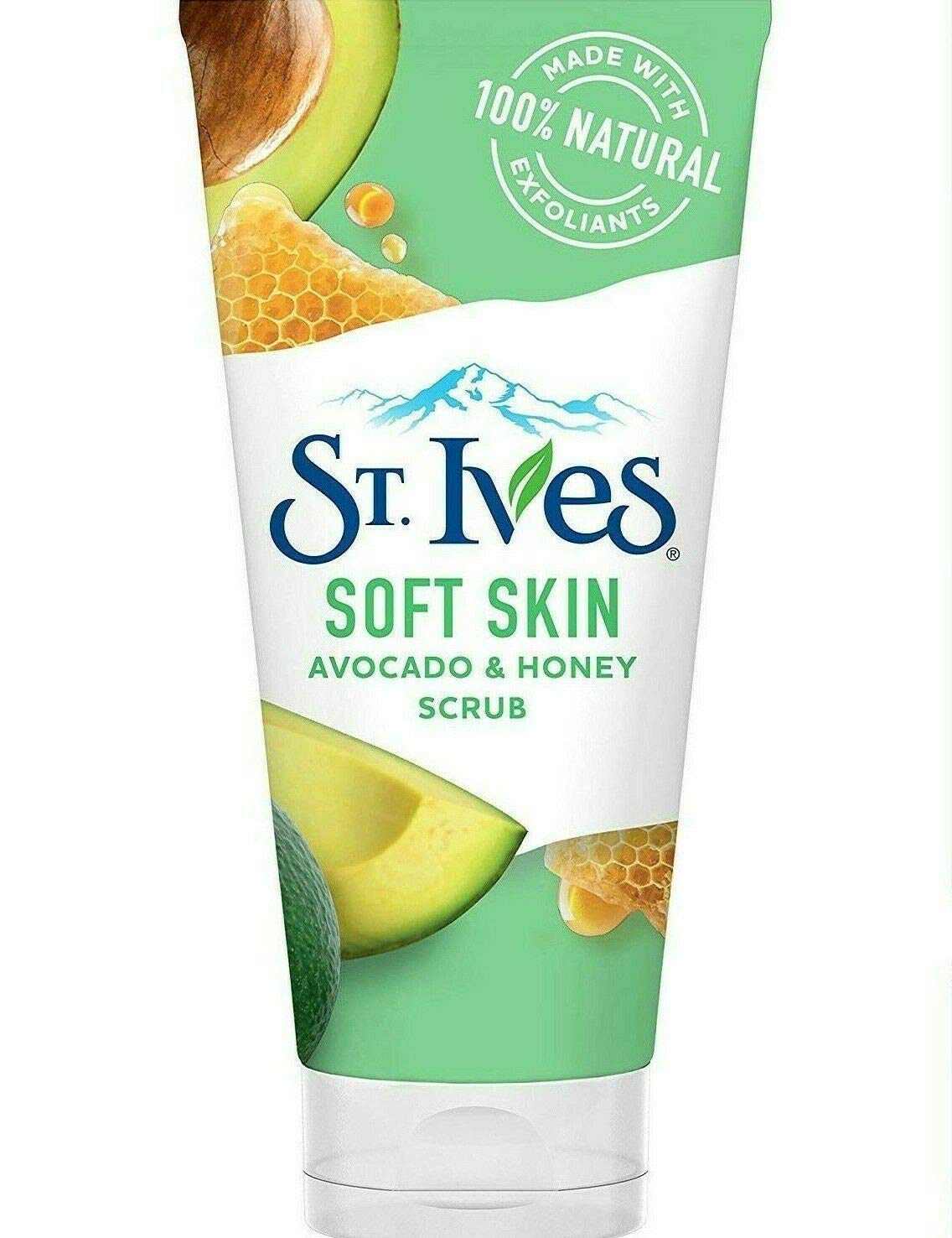 St. Ives Soft Skin Avocado and Honey Scrub, 6 oz
