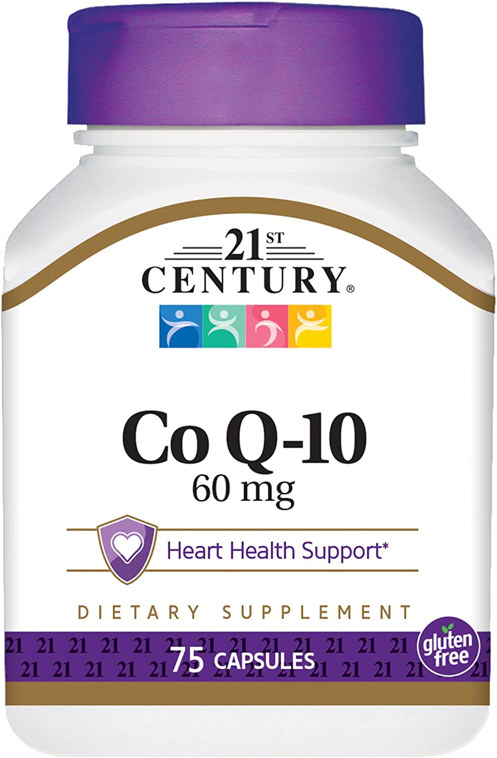 21st Century CoQ10, 60 mg, Capsules, 75 ea