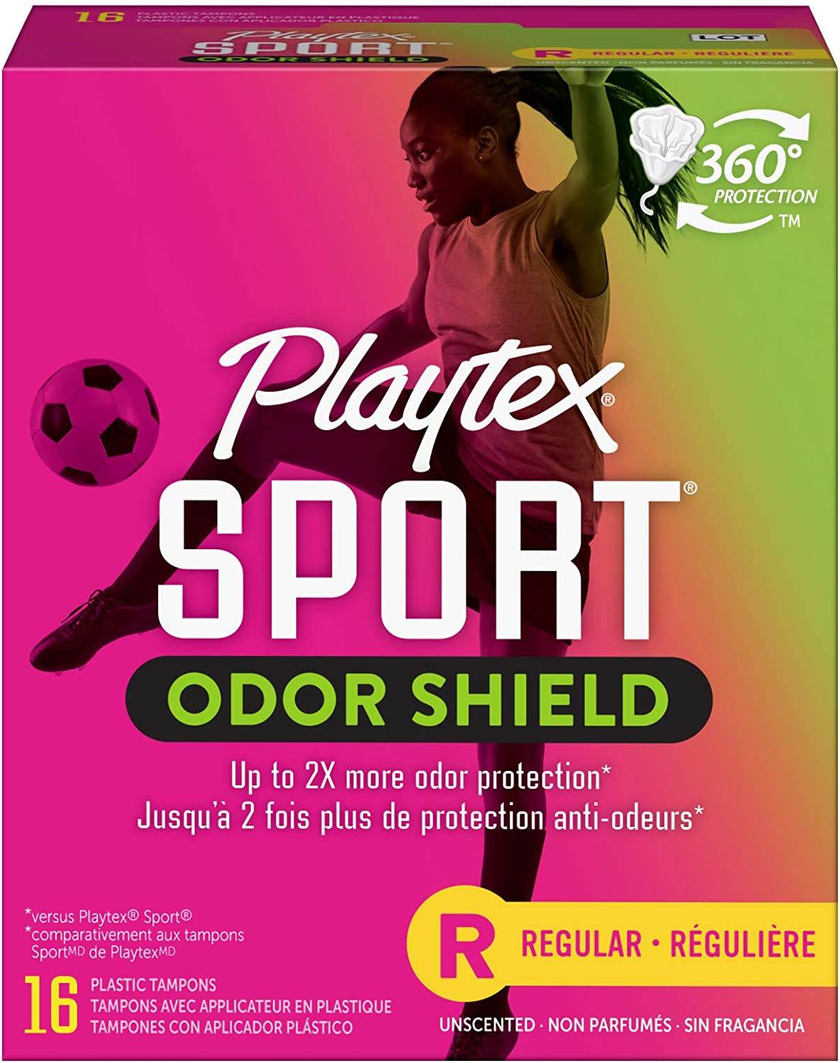 Playtex Sport Fresh Balance Tampons, Regular, 16 ea - OTC Shoppe Express