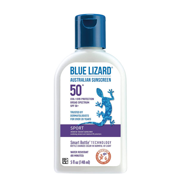 Blue Lizard Sport Mineral-Based Sunscreen, SPF 50+, 5 oz