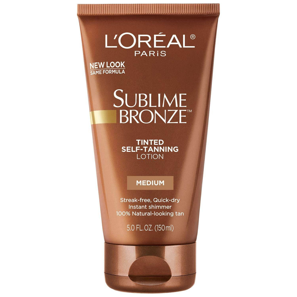 L'Oreal Paris Sublime Bronze Tinted Self-Tanning Lotion, Medium, 5 oz - OTC Shoppe Express