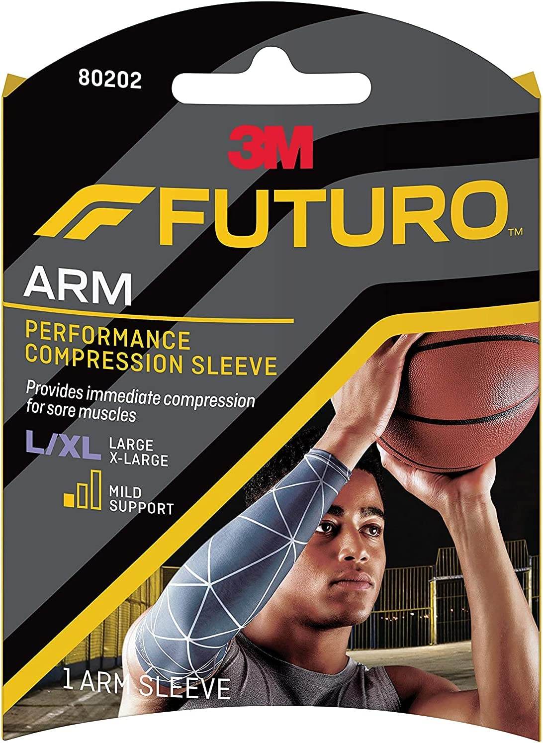 FUTURO Sport Performance Compression Arm Sleeve, Large/X-Large, 1 ea - OTC Shoppe Express