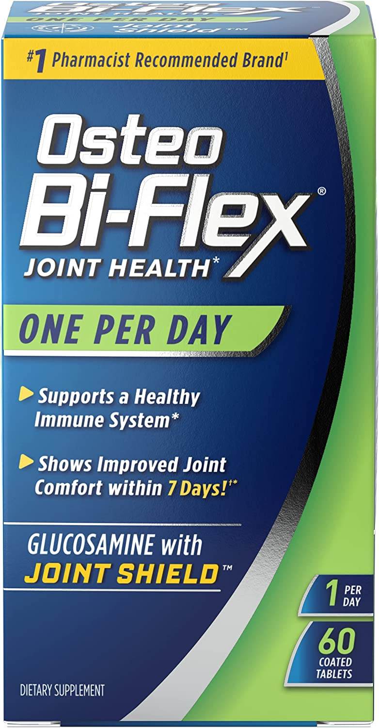 Osteo Bi-Flex Glucosamine HCI & Vitamin D3, Coated Caplets, 60 ea - OTC Shoppe Express