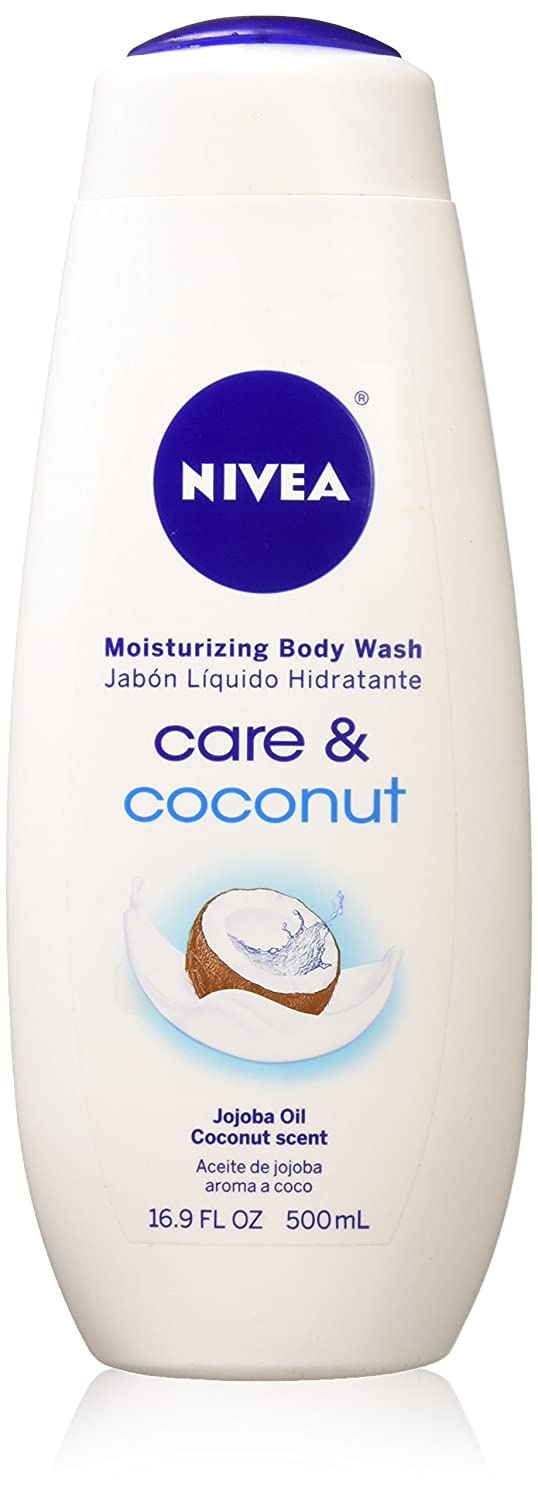 Nivea Body Wash Moisturizing, Coconut, 16.9 oz