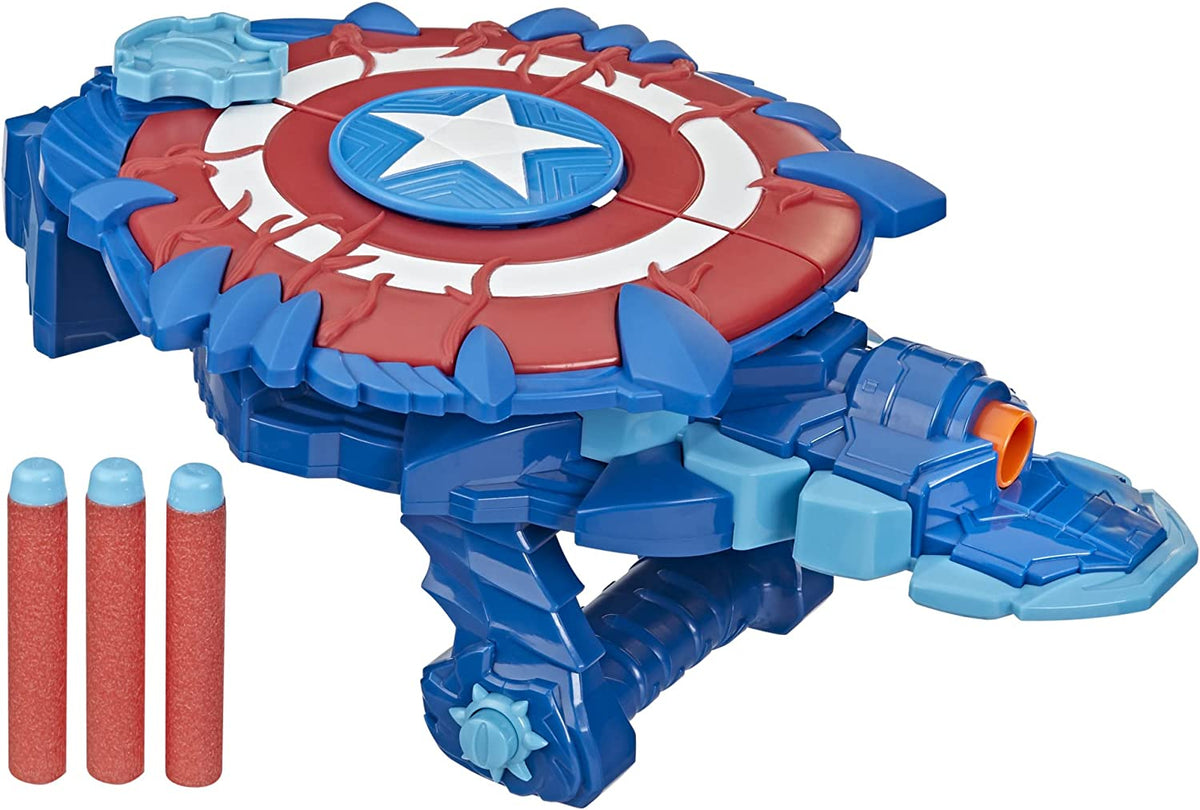 Marvel Mech Strike Monster Hunters Captain America Monster Blast Shield, 1 ea